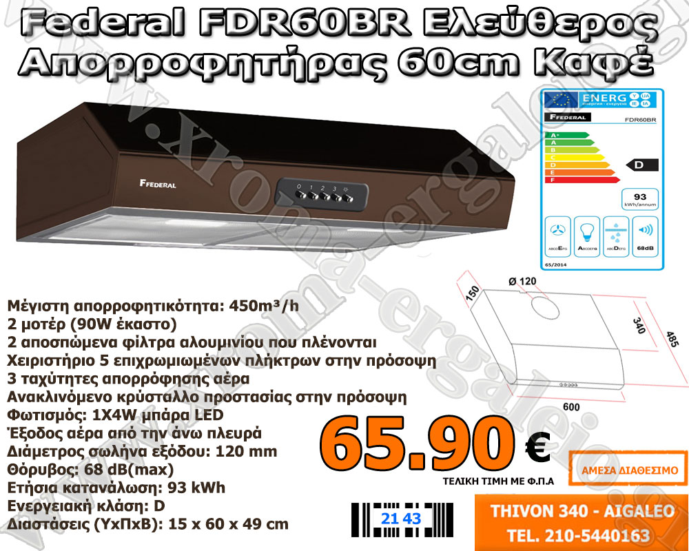 FEDERAL FDR60BR FEDERAL FDR60BR